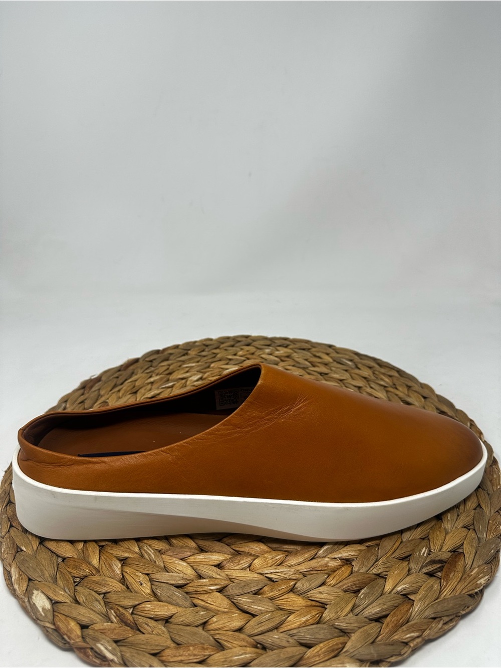 Wolf and Shepherd Cruise Mule Leather Honey White Size 11 Men's